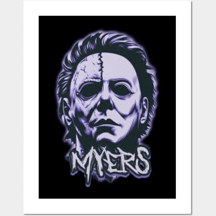 Michael Myers // Vintage style Posters and Art